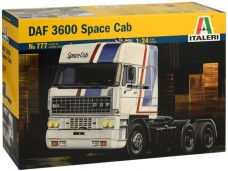 ITALERI  DAF 3600 Space Cab 比例 1/24 貨櫃 車頭 0777