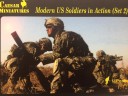 CAESAR Modern US Soldiers in Action Set  現代 美國 士兵 在行動設置 SET2 比例 1/72 H094