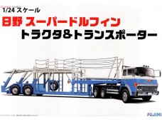 【模王 Model King】日野 HINO 拖板車 比例 1/24 日本 富士美 Fujimi 011967