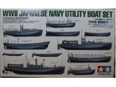田宮 TAMIYA WWII Japanese Navy Utility Boat Set 二戰日本海軍艦載艇組 1/350 NO.78026