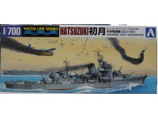 AOSHIMA 青島 Japanese Destroyer Hatsuzuki 初月 1/700 NO.24638