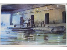 AFV 戰鷹 GERMAN U-Boat Type VII D Minenleger 1/350 NO.SE73505
