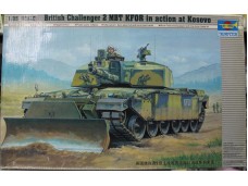 TRUMPETER 小號手 British Challenger 2 MBT KFOR in action at kosovo 1/35 NO.00345