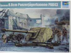 TRUMPETER 小號手 德國88mm PAK43反坦克炮 1/35 NO.02308