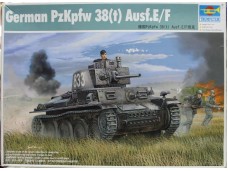 TRUMPETER 小號手 德國PzKpfw 38(t) Ausf.E/F坦克 1/35 NO.01577