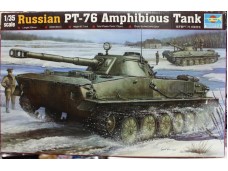 TRUMPETER 小號手 Russian PT-76 Amphibious Tank 1/35 NO.00380