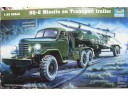 TRUMPETER 小號手 HQ-2 Missile on Transport trailer 1/35 NO.00205