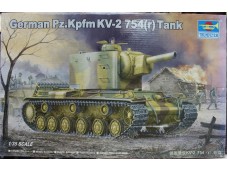 TRUMPETER 小號手 德國繳獲KV-2 754（r）坦克 1/35 NO.00367