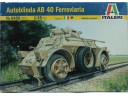 ITALERI Autoblinda AB 40 Ferroviaria 1/35 NO.6456