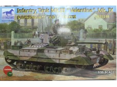 BRONCO 威駿 Infantry Tank Mk. III "Valentine" Mk. IX w/PE Parts 1/35 NO.CB35144
