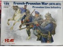 ICM French-Prussian War, 1870-1871 Prussian line infantry 1/35 NO.35012