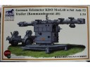BRONCO 威駿 German Telemeter KDO Mod.40 w/Sd. Anh 52 Trailer (Kommandogerät 40) 1/35 NO.CB35103