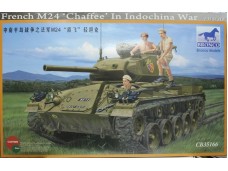 BRONCO 威駿 French M24 "Chaffee" in Indochina War w/PE Parts 1/35 NO.CB35166