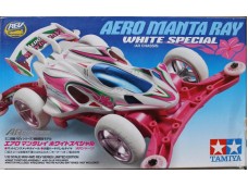 TAMIYA 田宮 四驅車 JR Aero Manta Ray White Sp. - AR Chassis 1/32 NO.94972
