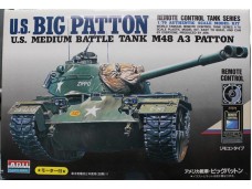 ARII US BIG PATTON MA48 A3 TANK 線控坦克 1/76 NO.84062