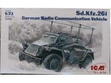 ICM Sd.Kfz. 261 German Radio Communication Vehicle 1/72 NO.72441