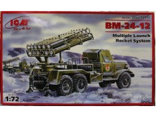 ICM BM-24-12 Multiple Launch Rocket System 1/72 NO.72591