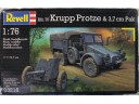 REVELL Kfz. 70 Krupp Protze & 3,7cm Pak 1/76 NO.03218