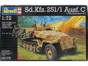 REVELL Sd.Kfz. 251/1 Ausf. C + Wurfrahmen 40 1/72 NO.03173