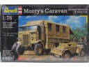 REVELL Monty's Caravan Leyland Retriever & Scout Car 1/76 NO.03227