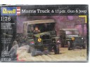 REVELL Morris Truck w. 17pdr.Gun & Jeep 1/76 NO.03219
