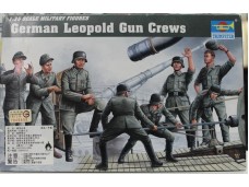 TRUMPETER 小號手 German Leopold Gun Crews 1/35 NO.00406
