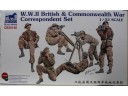 BRONCO WWII British & Commonwealth War Correspondent Set 1/35 NO.CB35140