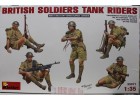 MiniArt BRITISH SOLDIERS TANK RIDERS NO.35071