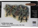 MASTER BOX Eastern Front Series Kit No. 1 German infantry in action 1941-1942 1/35 NO.MB3522