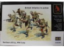 MASTER BOX British Infantry in action Northern Africa, WW II era 1/35 NO.MB3580