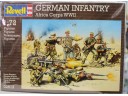 REVELL GERMAN INFANTRY Africa Corps WWII 1/72 NO.02513