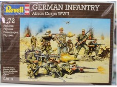 REVELL GERMAN INFANTRY Africa Corps WWII 1/72 NO.02513