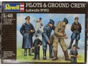 REVELL PILOTS & GROUND CREW 1/48 NO.02621