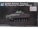 TRUMPETER 小號手 British Warrior Tracked Mechanised Combat Vehicle 1/72 NO.07101