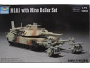 TRUMPETER 小號手 M1A1 with Mine Roller Set 1/72 NO.07278
