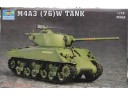TRUMPETER 小號手 M4A3 (76) W Tank 1/72 NO.07226