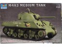 TRUMPETER 小號手 M4A3 Medium Tank 1/72 NO.07224