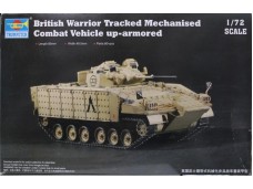 TRUMPETER 小號手 British Warrior Tracked Mechanised Combat Vehicle up- armored 1/72 NO.07102