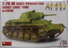 MiniArt T-70 M Early Production SOVIET  LIGHT  TANK  w/CREW NO.35025