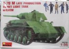 MiniArt SOVIET  LIGHT  TANK T-70M Late Prod. w/CREW 1/35 NO.35030