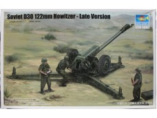 TRUMPETER 小號手 Soviet D30 122 mm Howitzer Late version 1/35 NO.02329