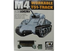 AFV CLUB 戰鷹 Workable M4 T51-Track (for M4 Sherman, M3 Lee) 1/35 NO.AF35026