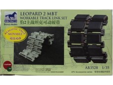 BRONCO 威駿 Leopard 2 MBT Workable Track Link Set 1/35 NO.AB3528