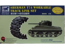 BRONCO 威駿 Sherman T74 Workable Track Link Set 1/35 NO.AB3545