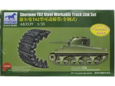BRONCO 威駿 Sherman T62 Steel Workable Track Link Set 1/35 NO.AB3539