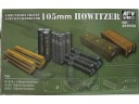 AFV CLUB 戰鷹 Ammunition crates and containers for 105mm Howitzer 1/35 NO.AF35184