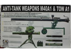 AFV CLUB 戰鷹 Anti-Tank Weapons M40A1 & TOW A1 1/35 NO.AF35021