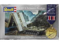 REVELL Armoured Vehicle M-48 & Scissors Bridge 1/40 NO.00017