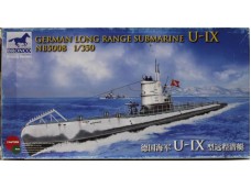 BRONCO 威駿 German Long Range Submarine U-IX 1/350 NO.NB5008