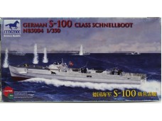 BRONCO 威駿 German S-100 Class Schnellboot 1/350 NO.NB5004
